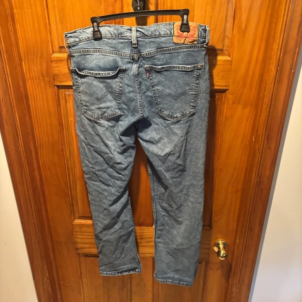 Levi Strauss Mens Straight Fit 514 Jeans Blue 36x30